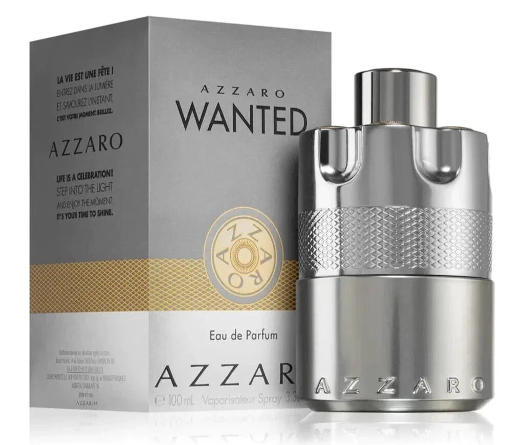 Azzaro Wanted 3.4 oz Eau de Parfum Spray for Men Azzaro