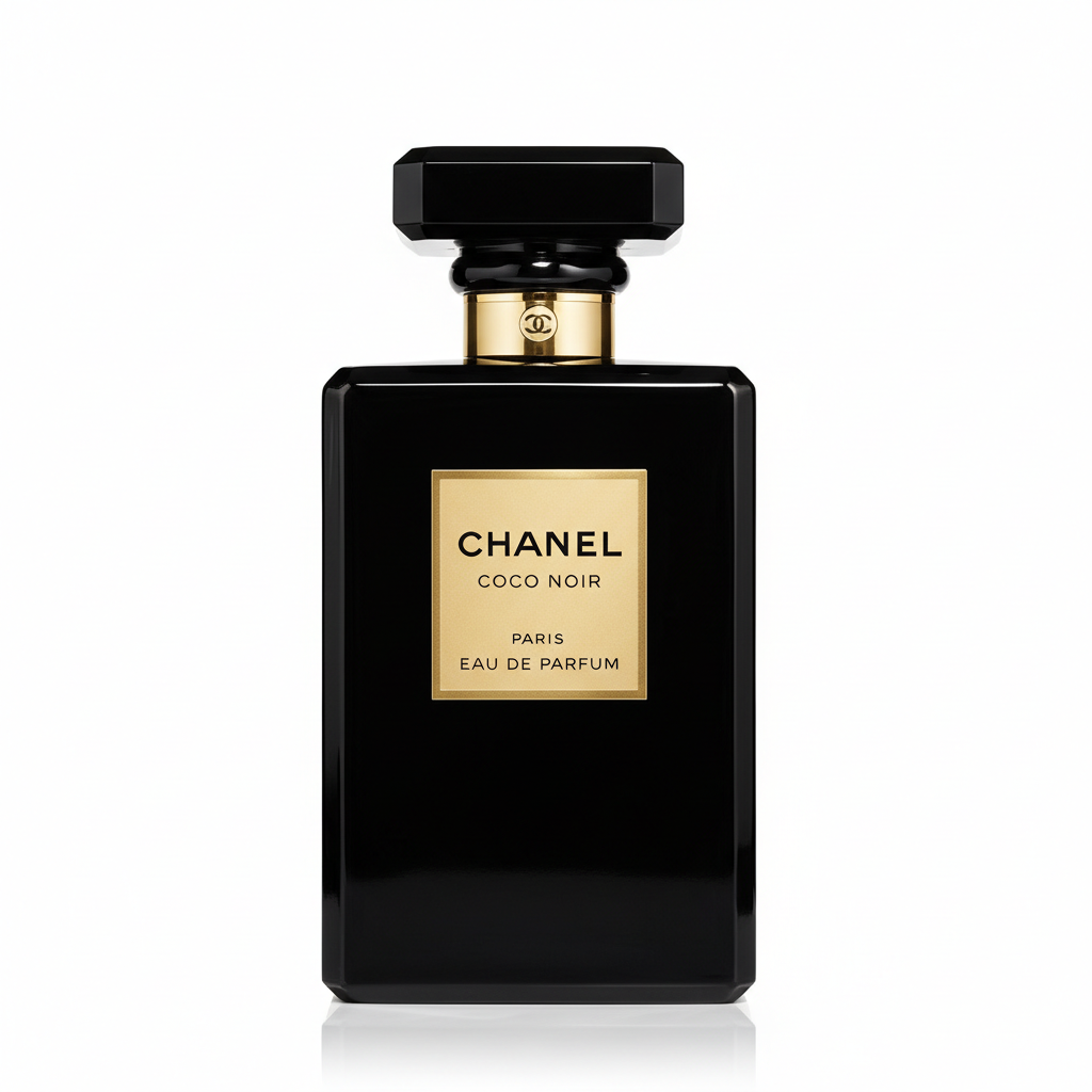 Chanel Coco Noir Eau De Parfum 100ml bottle on white background