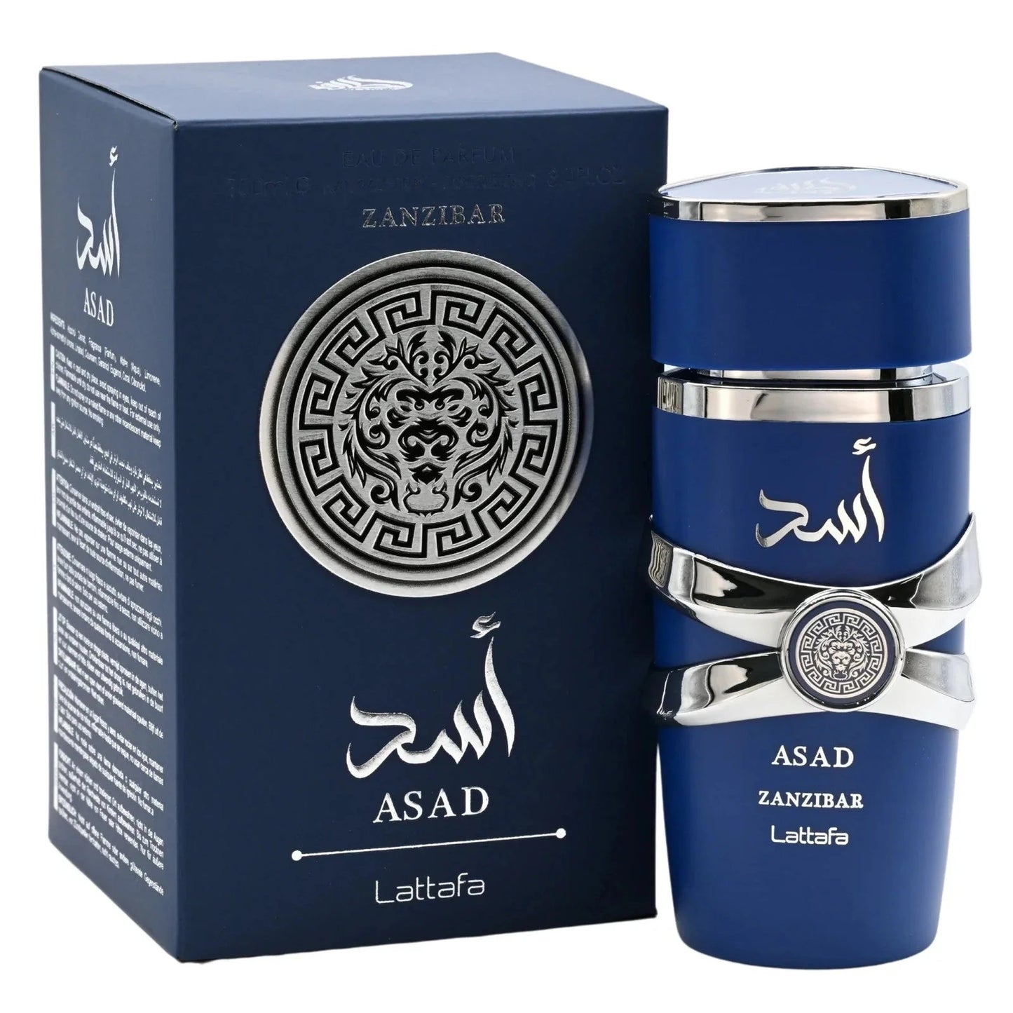 Lattafa Asad Zanzibar Eau de Parfum for Men 3.4 oz New in Box Lattafa